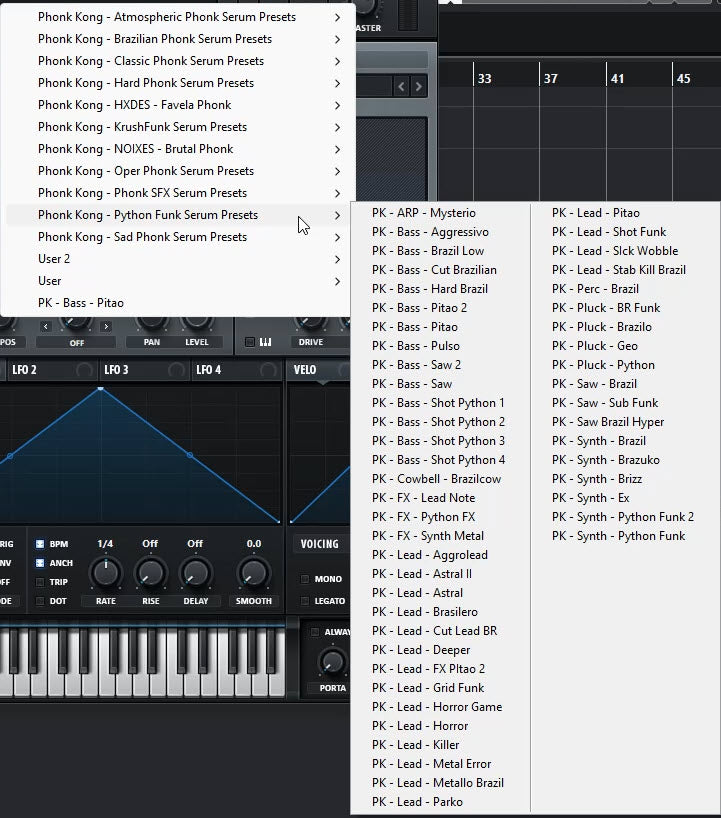 Python Funk - Sample Pack โ Phonk Kong